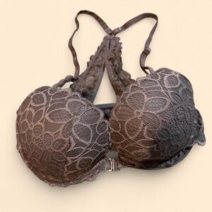 PINK Victoria’s Secret Lace Racerback Push Up Bra